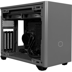 Cooler Master MasterBox NR200P MAX Mini ITX Tower - 850W Power Supply, Sleek Black & Gray Design - Ultimate Performance and Styl